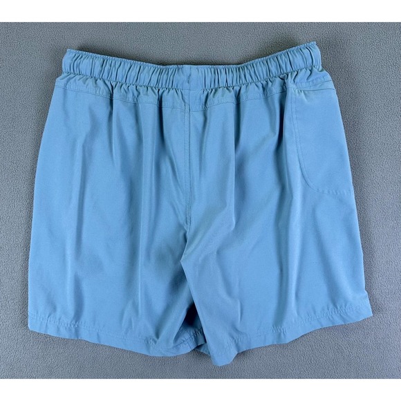 Free Fly Shorts Mens Large Blue Breeze Compression Lined Performance Lounge - Picture 2 of 10